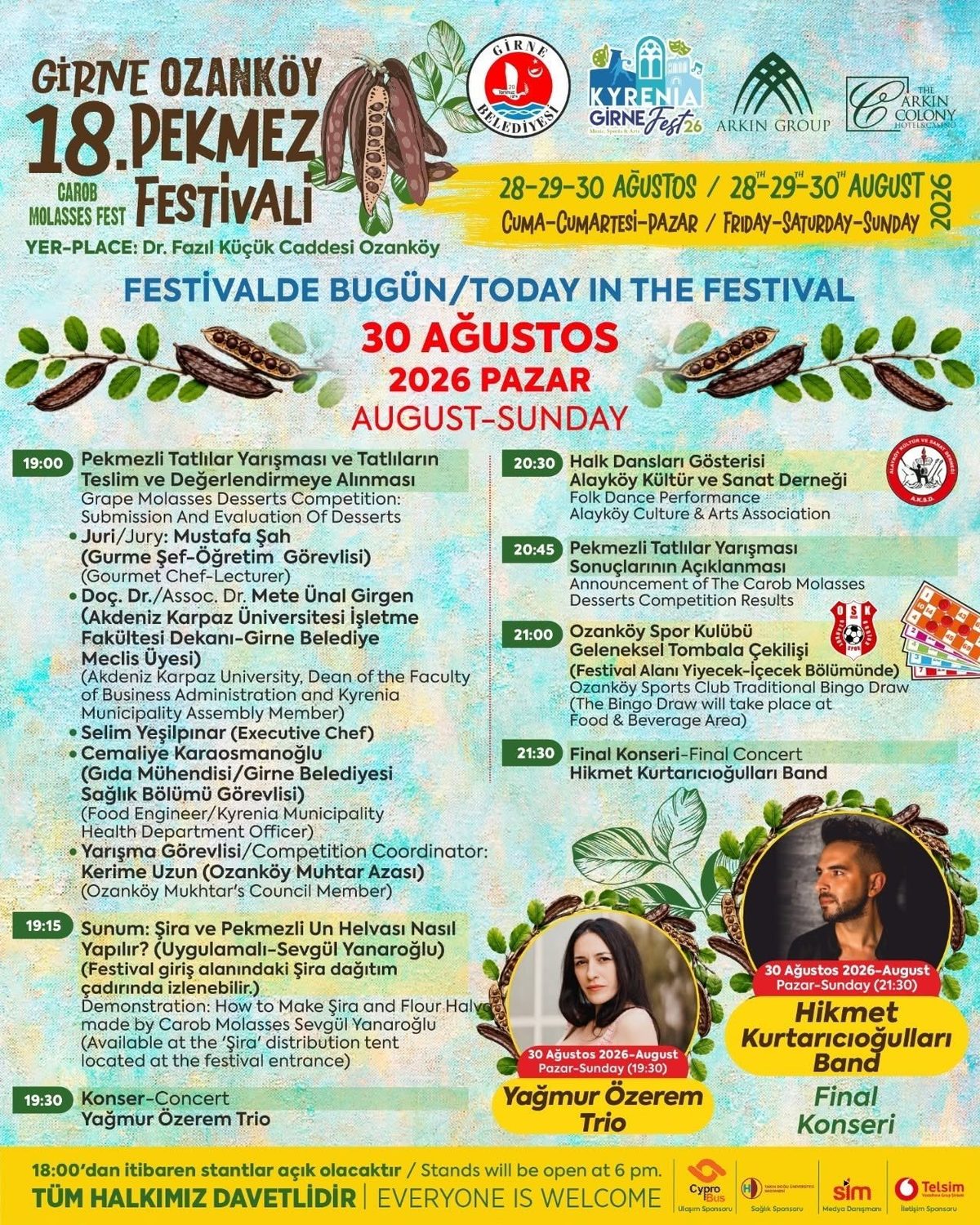 18. Girne Ozanköy Pekmez Festivali yarın başlıyor — 1. fotoğraf