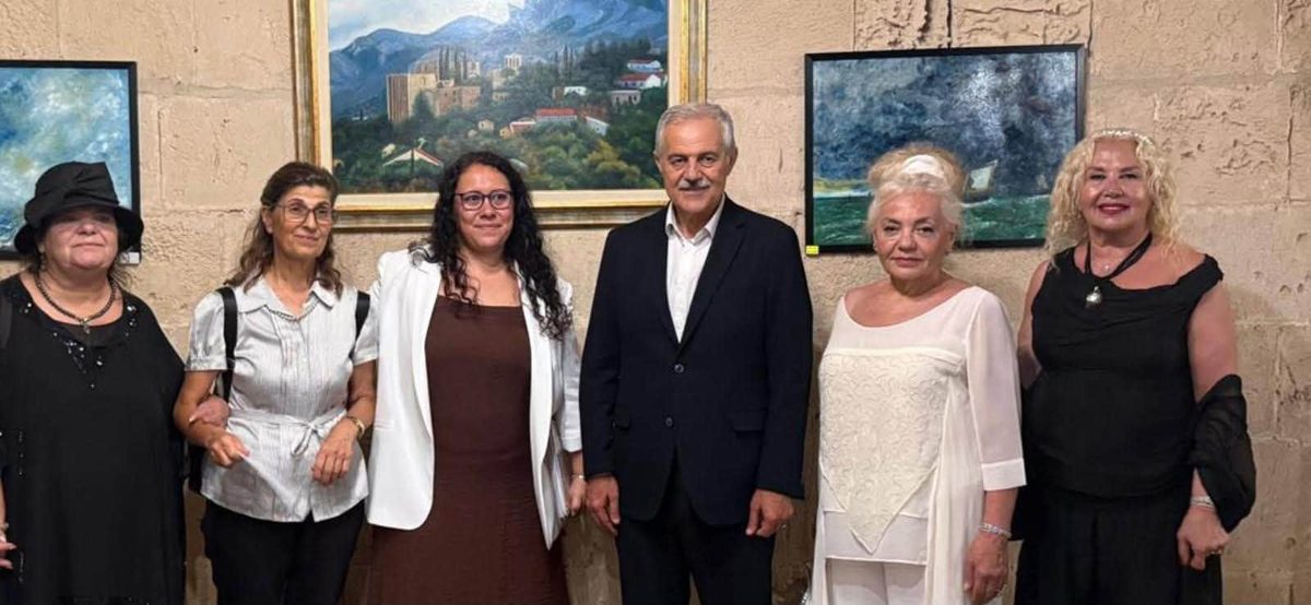 “Dünyada Barış Olsun” sergisi sanatçıları Tatlısu Belediyesi'ni ziyaret etti — 1. fotoğraf