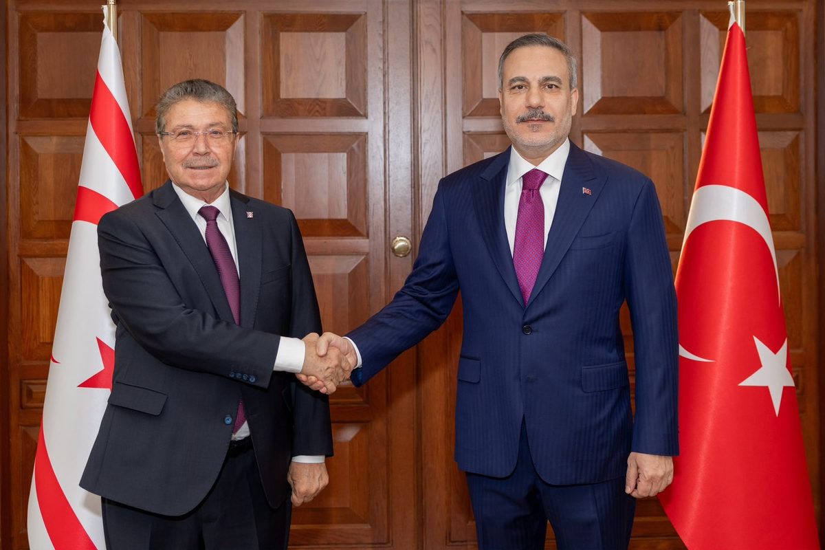 Üstel ile Fidan, Kıbrıs konusu ve bölgedeki gelişmeleri görüştü — 1. fotoğraf