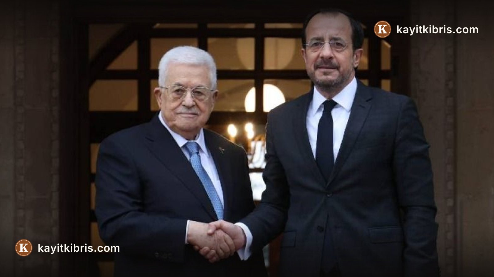 Abbas'tan Hristodulidis'e Filistin-İsrail arabuluculuğu talebi