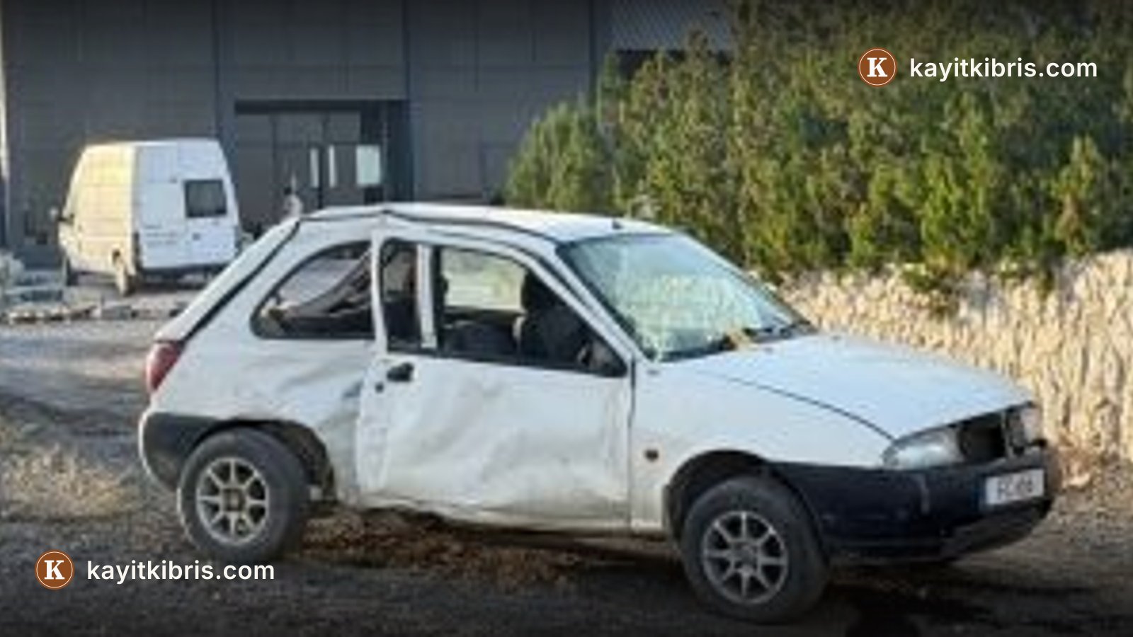 Alayköy'de kamyonet kazası: 33 yaşındaki sürücü ağır yaralandı