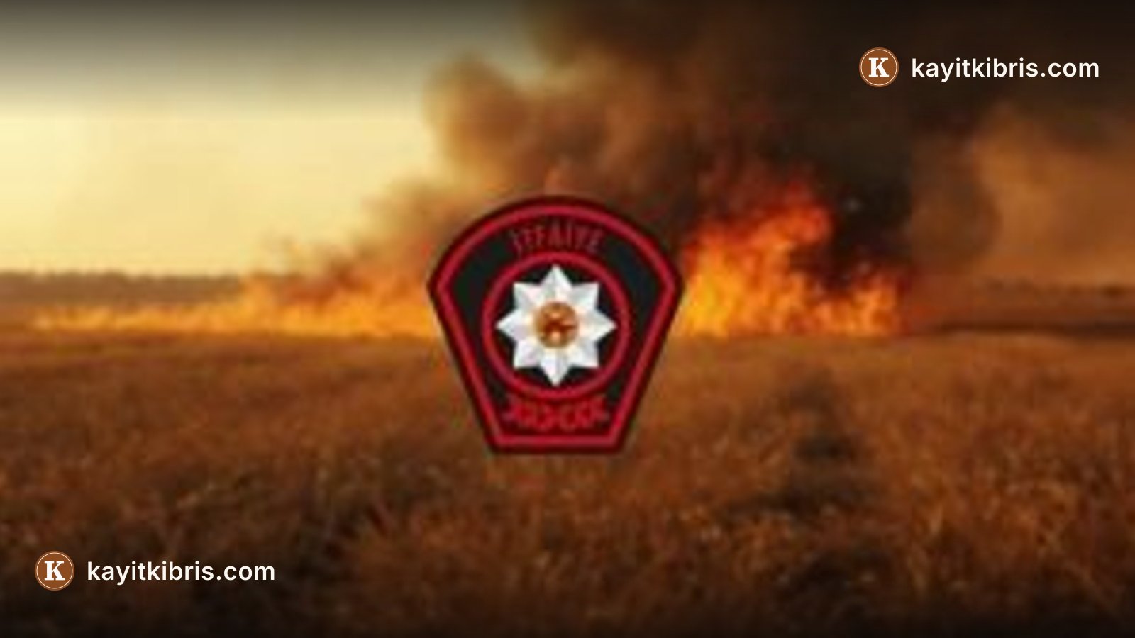 Atlılar'da arazi, İskele'de araç yangını: İtfaiye söndürdü