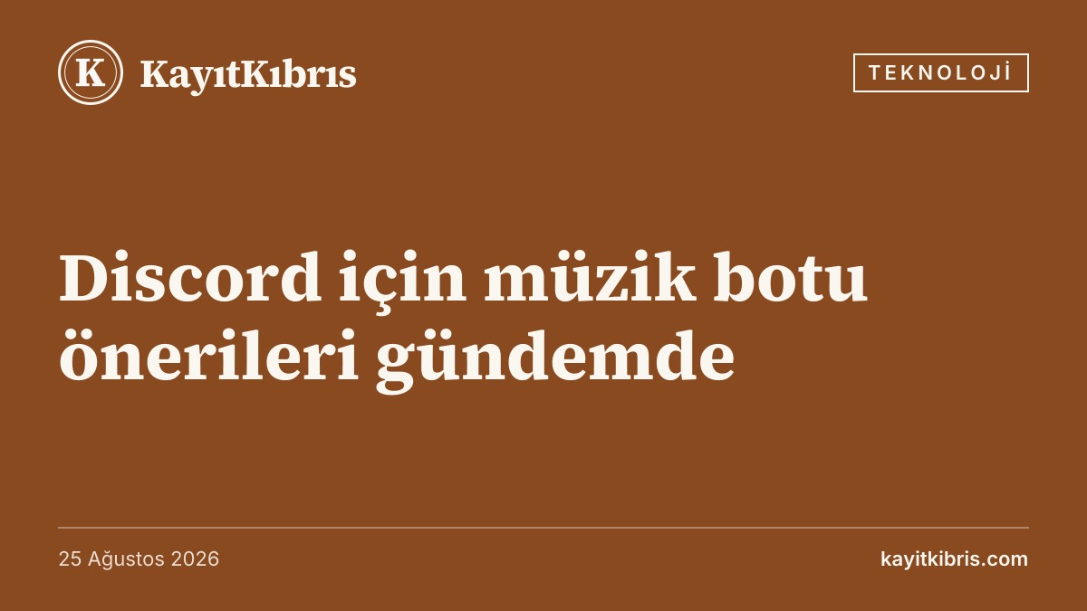 Discord için müzik botu önerileri gündemde