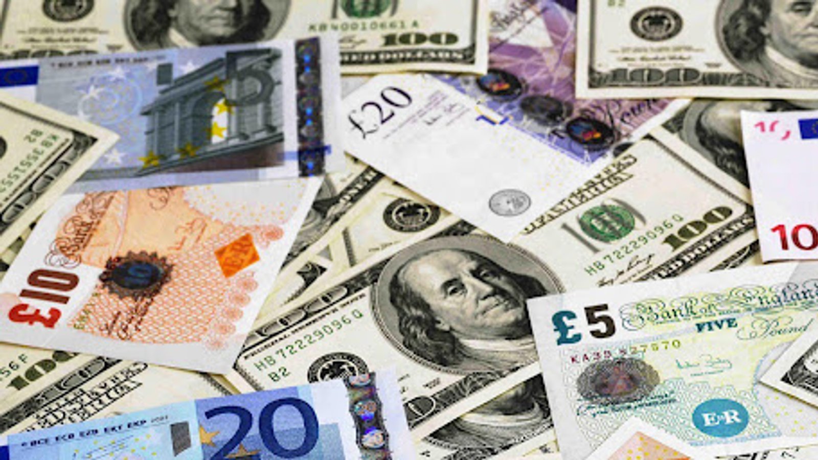 Döviz kurları: Euro 56,15, sterlin 65,60, dolar 48,45 TL