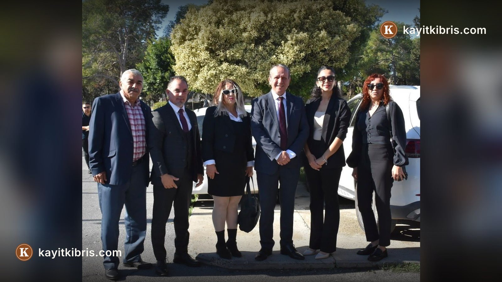 DP Genel Başkanı Ataoğlu, Gazimağusa'da adaylık başvurusuna katıldı