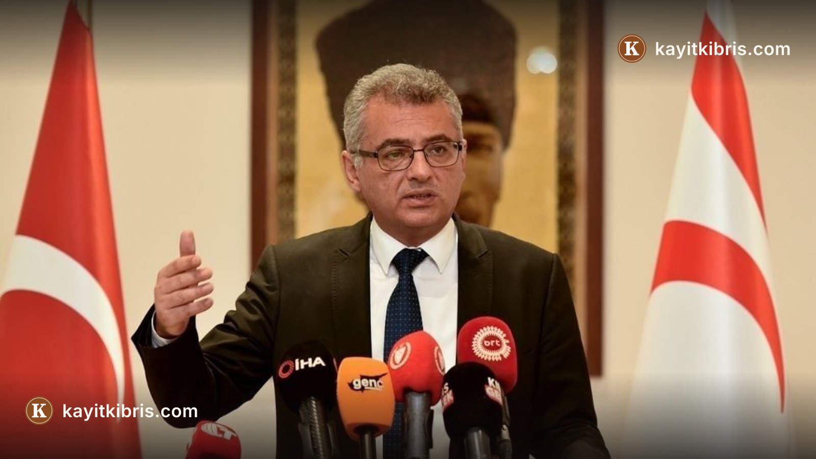 Erhürman'dan Hristodulidis'e: Dönüşümlü başkanlığı koşulsuz kabul ederse masaya otururum