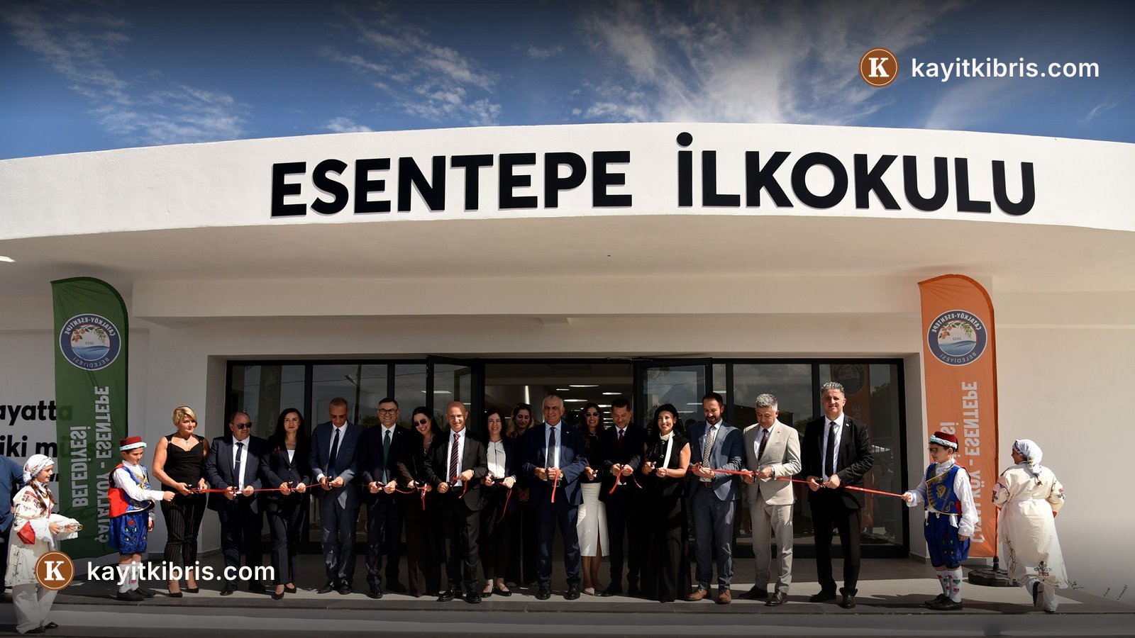 Esentepe İlkokulu'nun yeni binası törenle açıldı