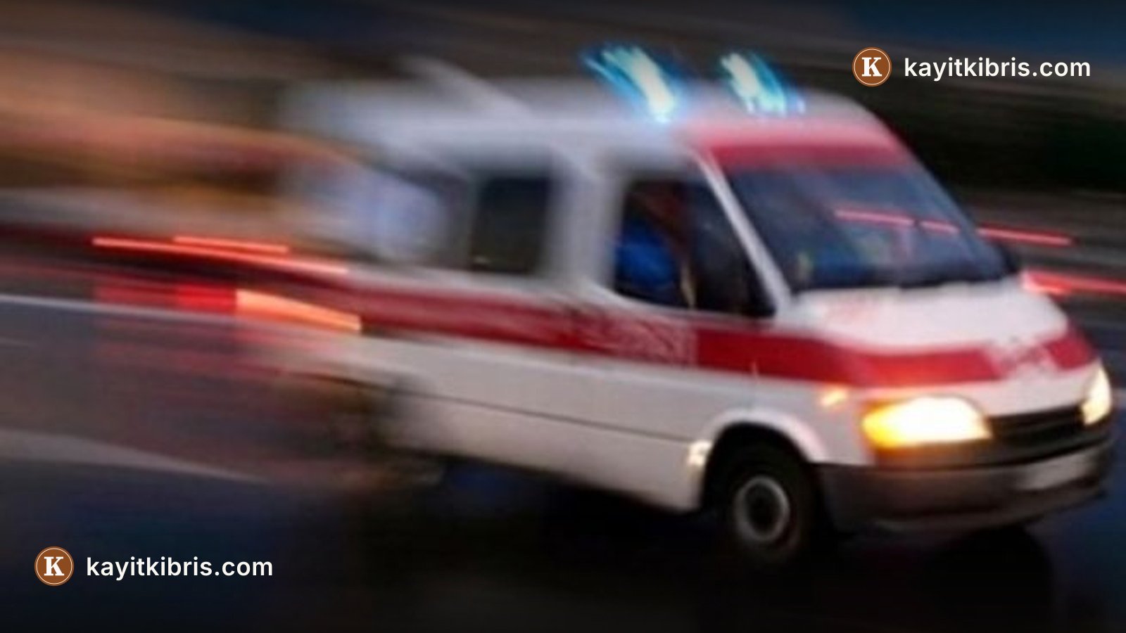 Gazimağusa'da trafik kazasında bir kişi hayatını kaybetti