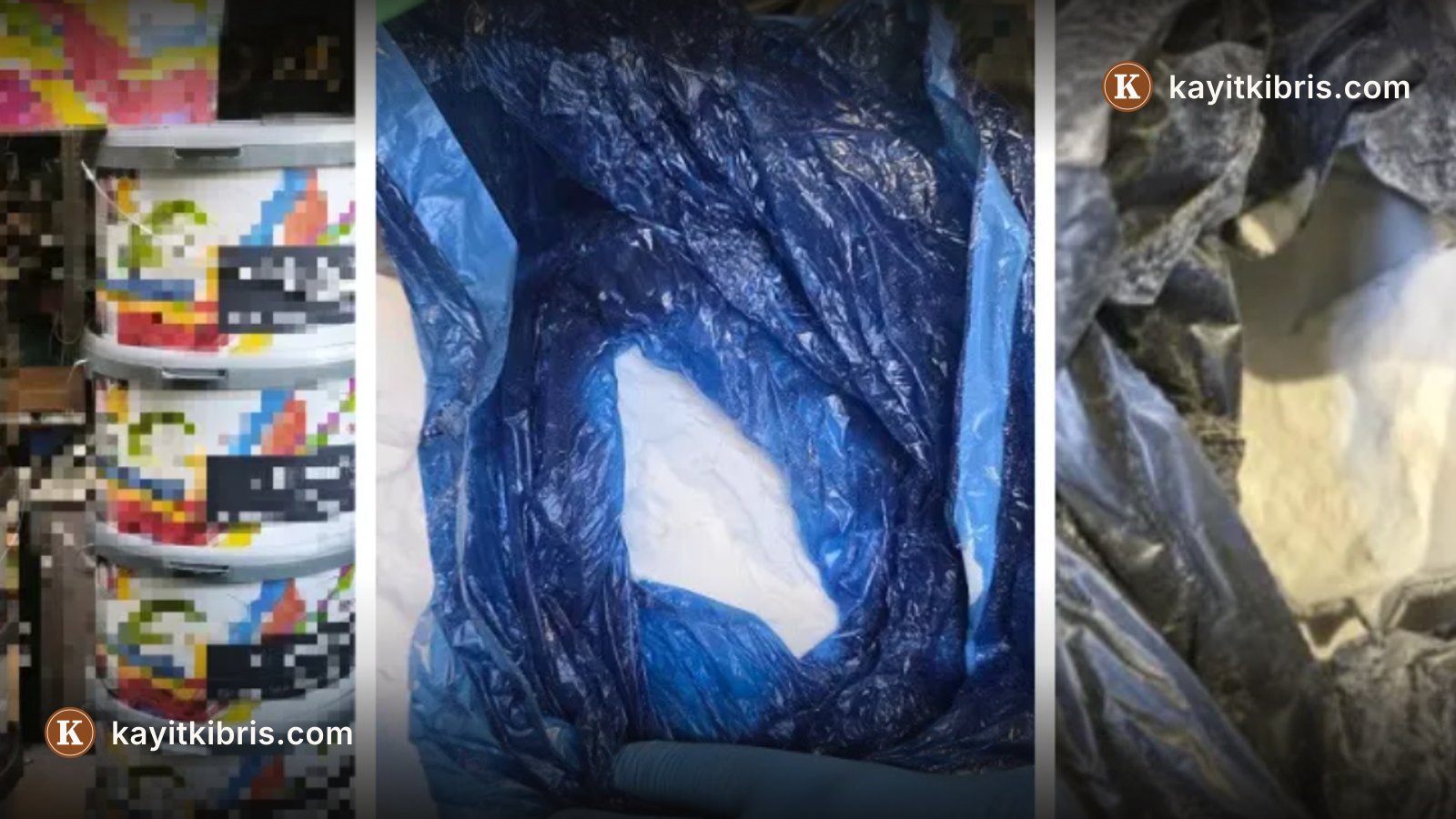 Güney Kıbrıs'ta İsrail'den yatla getirilen 126 kilo uyuşturucu ele geçirildi