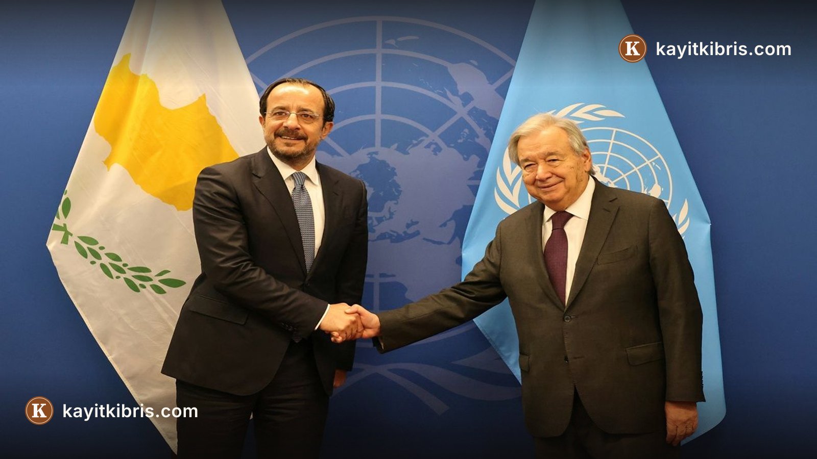 Hristodulidis, New York'ta Guterres ile görüştü