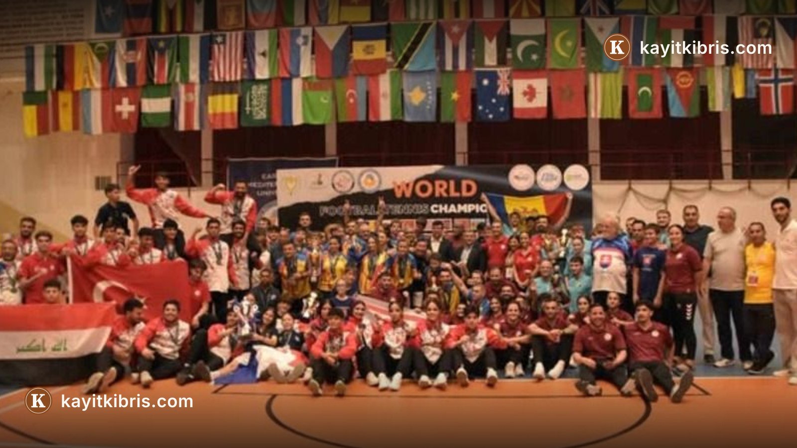 KKTC'de düzenlenen Futbol Tenisi Dünya Şampiyonası tamamlandı