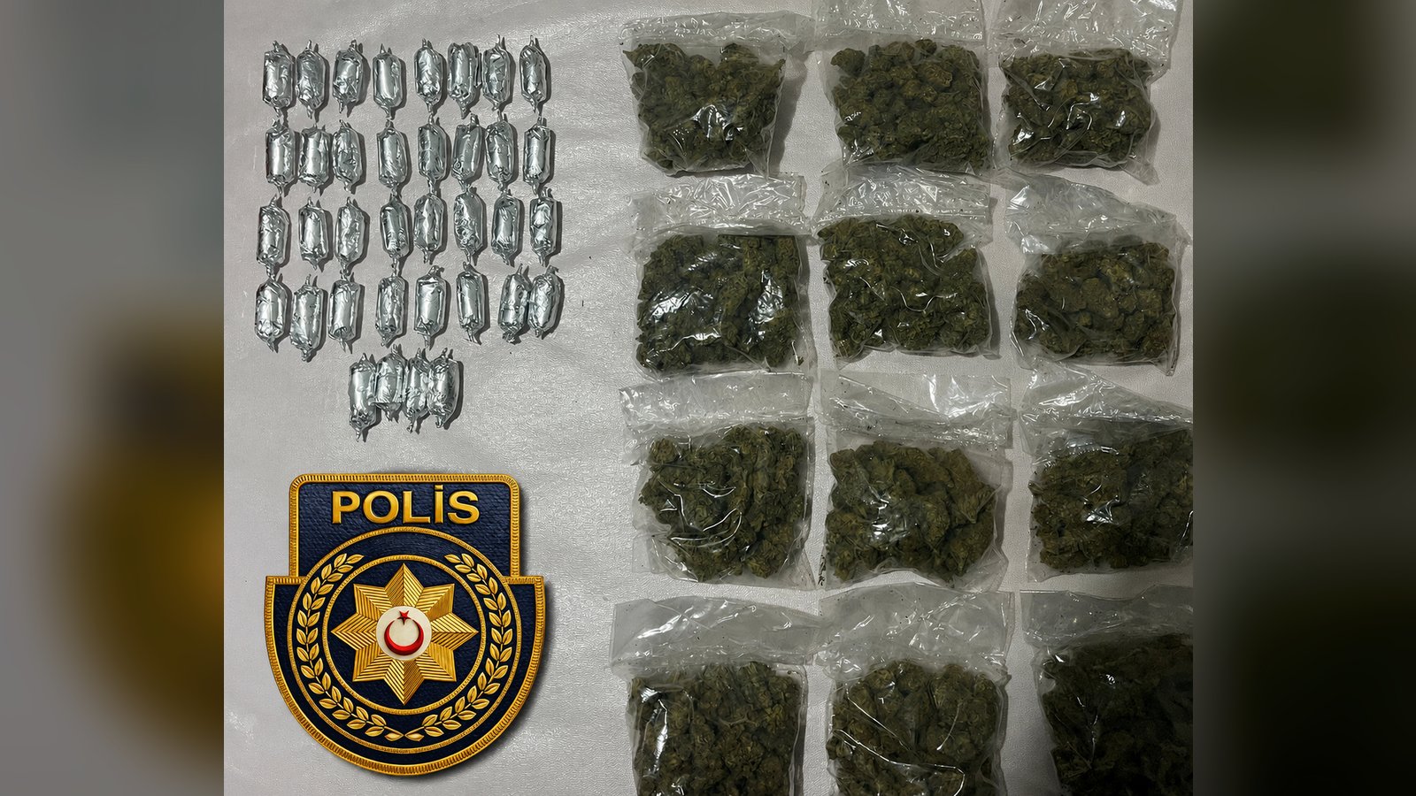 Lefkoşa ve Gazimağusa'da uyuşturucu operasyonu: İki tutuklu