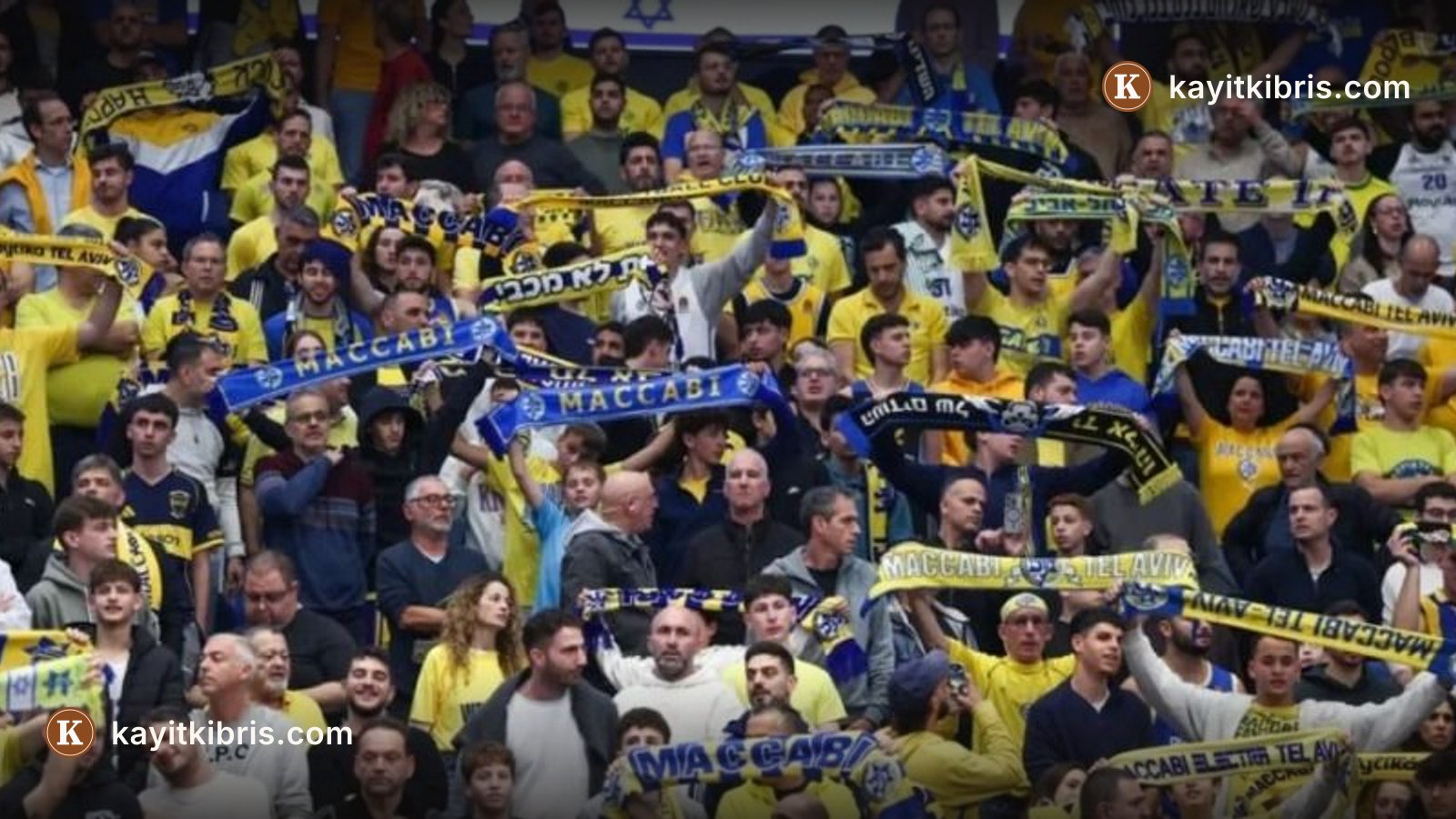 Maccabi Tel Aviv'in Güney Kıbrıs'ta oynayacağı maçlara tepki