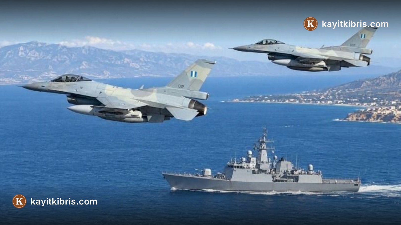 Rum Savunma Bakanı Palmas: Yunan F-16'ları ve savaş gemisi Kıbrıs'ta kalıcı