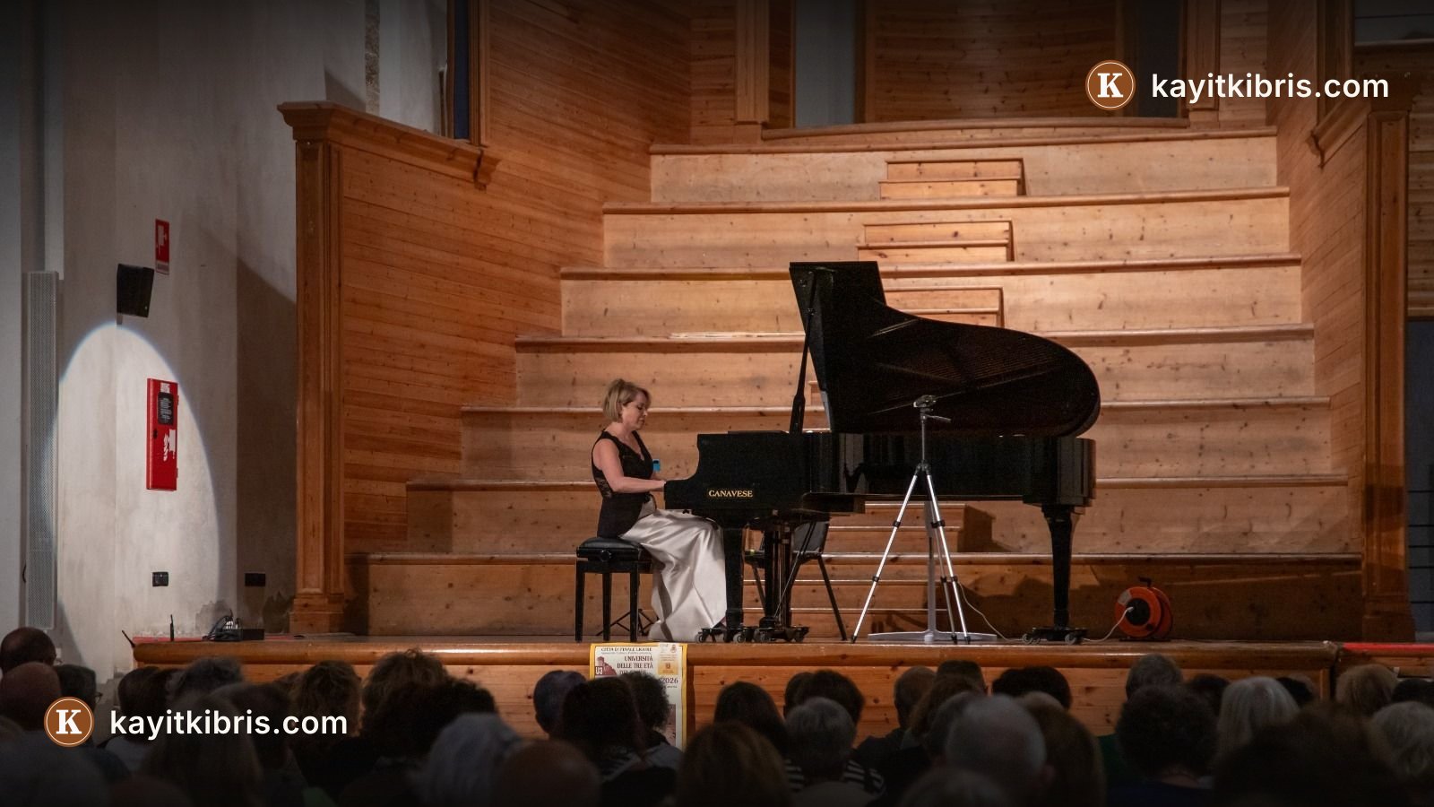 Rüya Taner, İtalya'da konser sezonunun açılış resitalini verdi