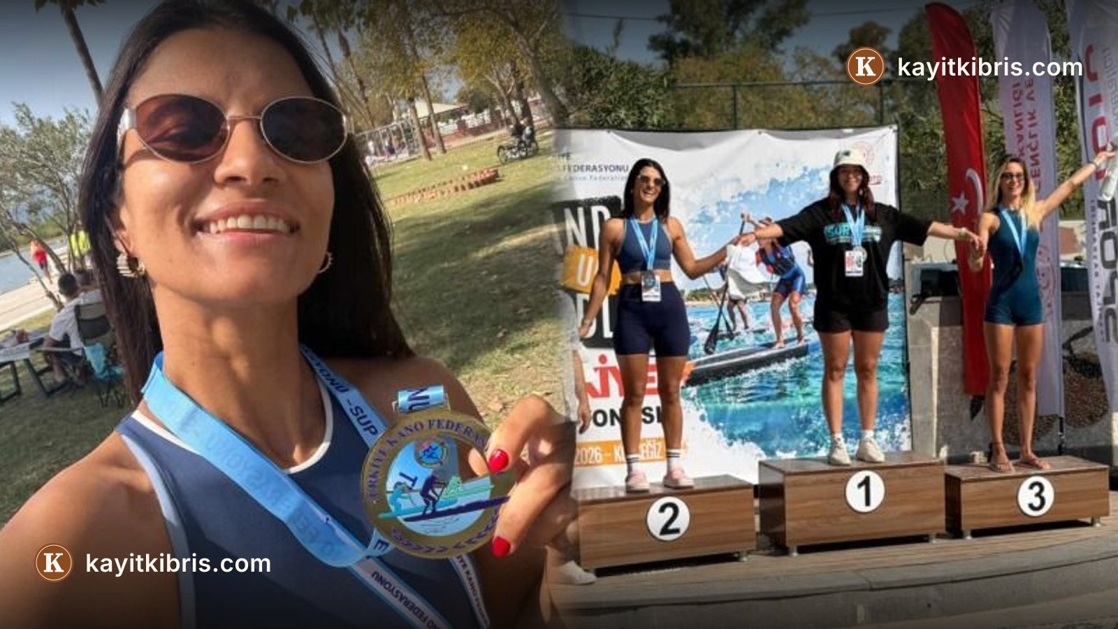 Stand Up Paddle'da Sevgi Baskın'dan Türkiye ikinciliği