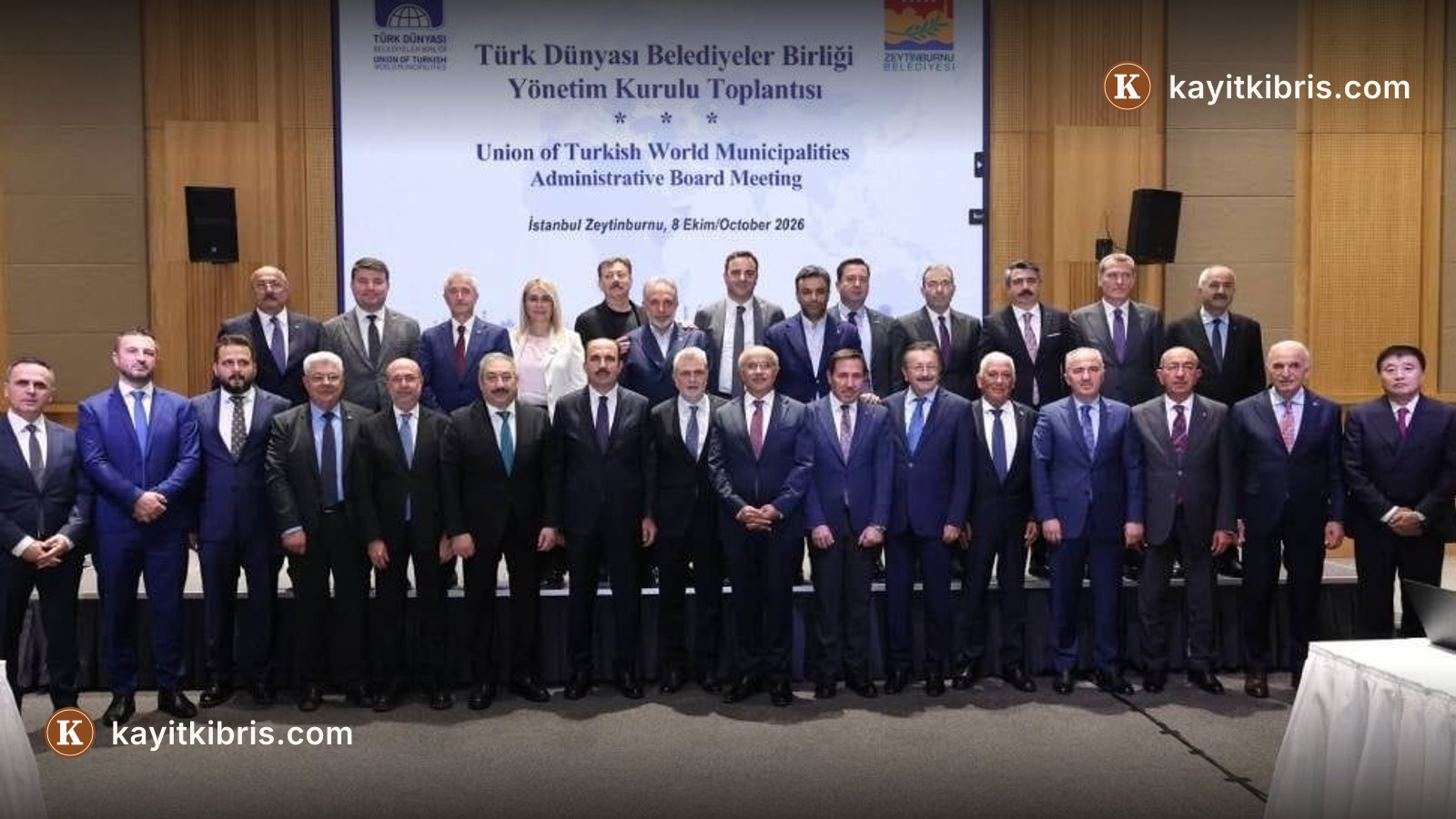 TDBB Başkanlığı'na Fırat Görgel seçildi, Özçınar toplantıya katıldı
