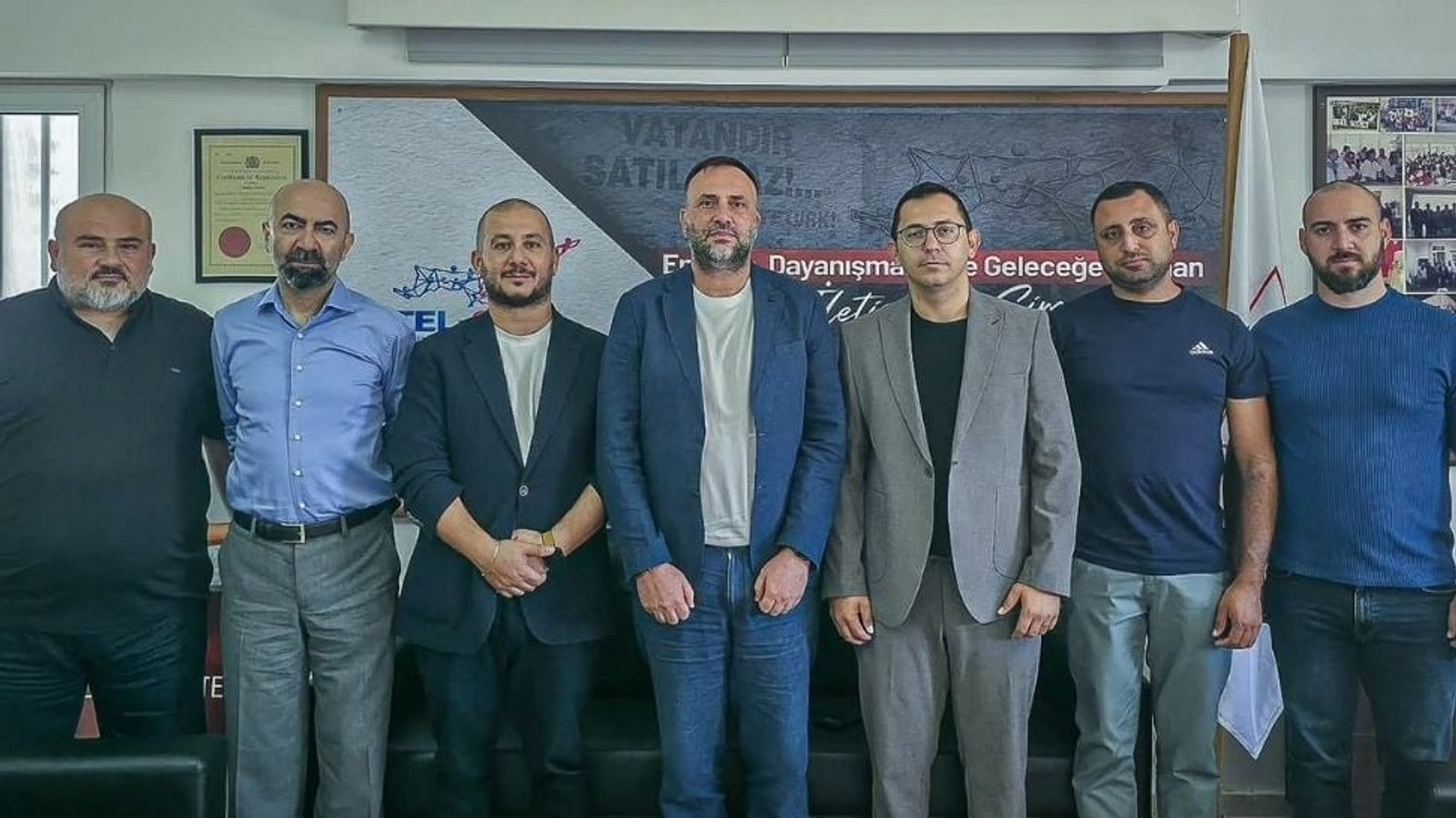 TDP heyeti Tel-Sen'i ziyaret etti