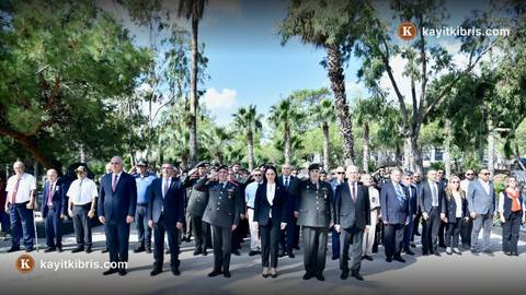 19 Eylül Gaziler Günü'nde Boğaz Şehitliği'nde tören düzenlendi