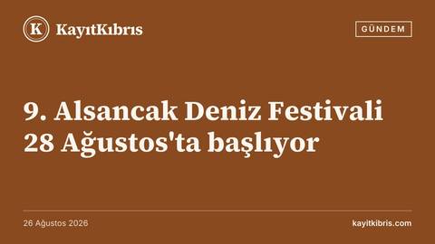 9. Alsancak Deniz Festivali 28 Ağustos'ta başlıyor
