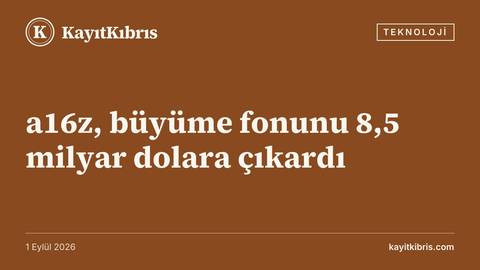 a16z, büyüme fonunu 8,5 milyar dolara çıkardı