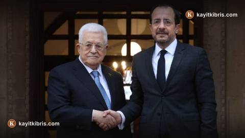 Abbas'tan Hristodulidis'e Filistin-İsrail arabuluculuğu talebi