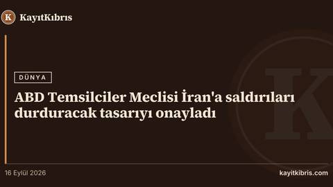 ABD Temsilciler Meclisi İran'a saldırıları durduracak tasarıyı onayladı