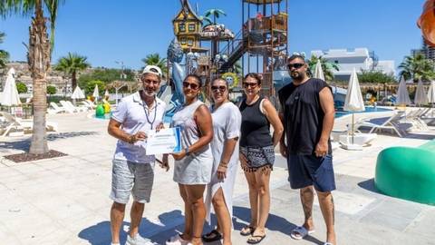 Afik Grup, Sevgi Evleri'ndeki çocukları Aqua Park'ta ağırladı