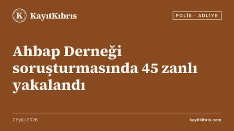 Ahbap Derneği soruşturmasında 45 zanlı yakalandı