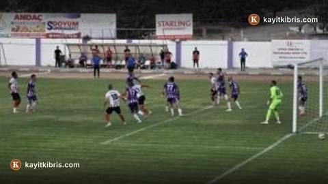 AKSA 1. Lig'de Lefke, Akdoğan'ı 2-1 mağlup etti