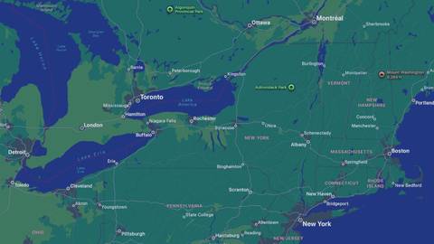 Apple Maps, Trump'ın talebiyle Lake Ontario'yu 'Lake America' yaptı