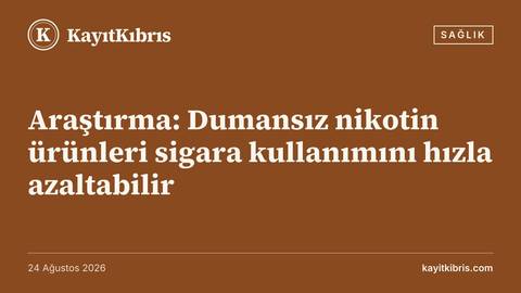Araştırma: Dumansız nikotin ürünleri sigara kullanımını hızla azaltabilir