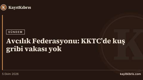 Avcılık Federasyonu: KKTC’de kuş gribi vakası yok