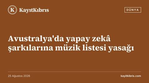 Avustralya'da yapay zekâ şarkılarına müzik listesi yasağı