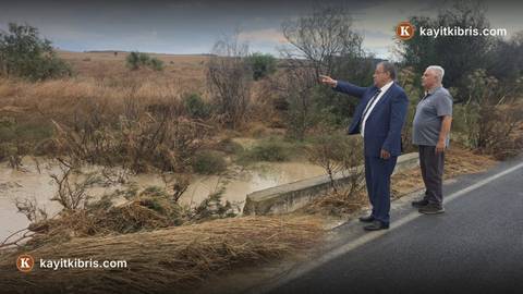 Bakan Sucuoğlu, Yılmazköy-Kılıçaslan yol güzergahında inceleme yaptı