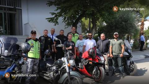 Bakanlıkta motosikletli sürücülerin trafik güvenliği görüşüldü