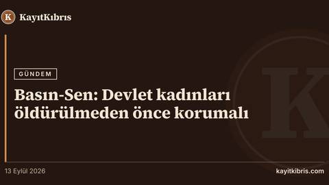 Basın-Sen: Devlet kadınları öldürülmeden önce korumalı