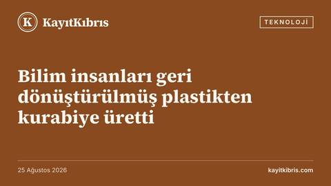 Bilim insanları geri dönüştürülmüş plastikten kurabiye üretti