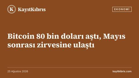 Bitcoin 80 bin doları aştı, Mayıs sonrası zirvesine ulaştı