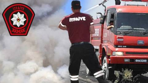 Boğaziçi-İskele yolunda seyir halindeki TIR'da yangın çıktı