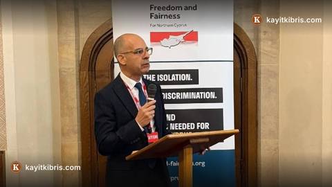 Cumhurbaşkanlığı Müsteşarı Dânâ, Londra'da İngiliz parlamenterlere Kıbrıs'ı anlattı