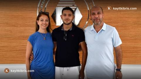 DAÜ mezunu anne-babanın oğlu da DAÜ'yü tercih etti