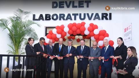 Devlet Laboratuvarı'nın 186 milyon TL'lik yeni binası açıldı