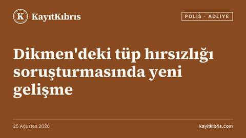 Dikmen'deki tüp hırsızlığı soruşturmasında yeni gelişme