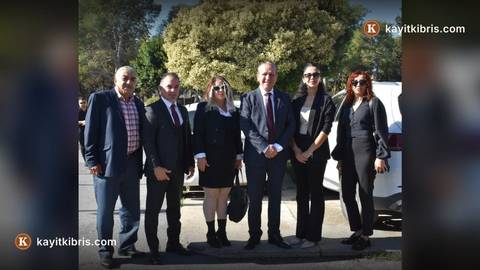 DP Genel Başkanı Ataoğlu, Gazimağusa'da adaylık başvurusuna katıldı