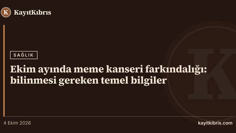 Ekim ayında meme kanseri farkındalığı: bilinmesi gereken temel bilgiler