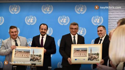 Erhürman ve Hristodulidis, iki toplumlu komite temsilcileriyle buluştu