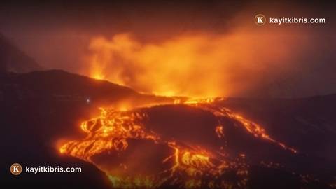 Etna Yanardağı'nın kül püskürtmesi İtalya'da uçuşları etkiledi