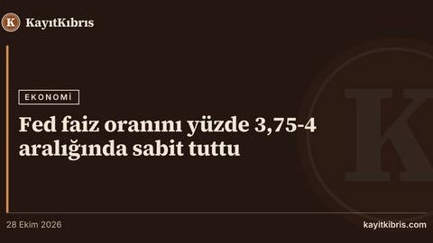Fed faiz oranını yüzde 3,75-4 aralığında sabit tuttu