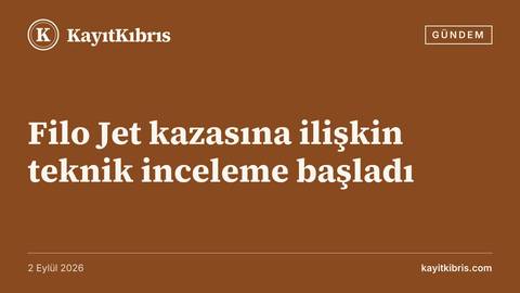 Filo Jet kazasına ilişkin teknik inceleme başladı